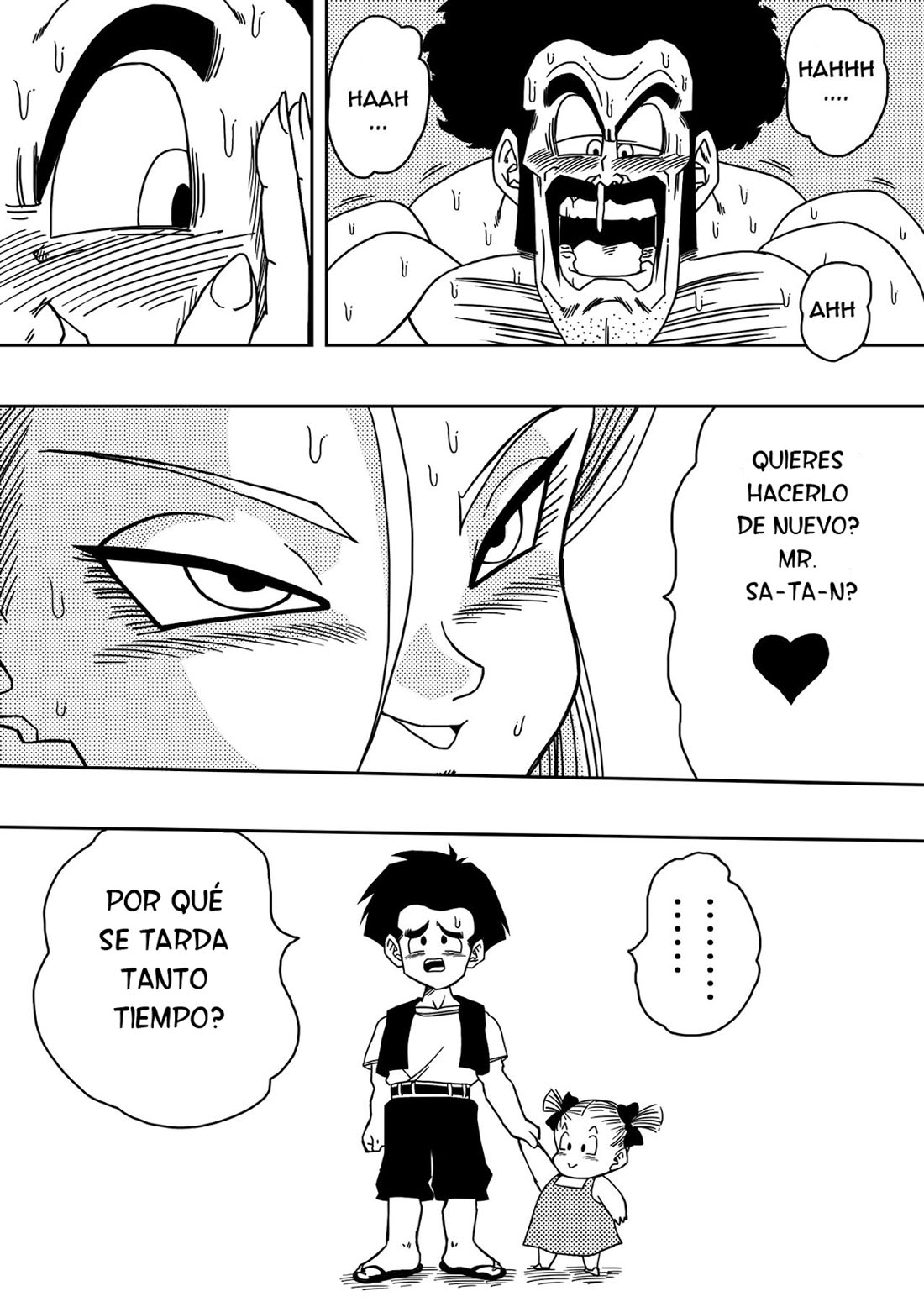 Yamamoto NUMERO 18 Y Mr Satan Relaciones SEXUALES Entre Luchadores