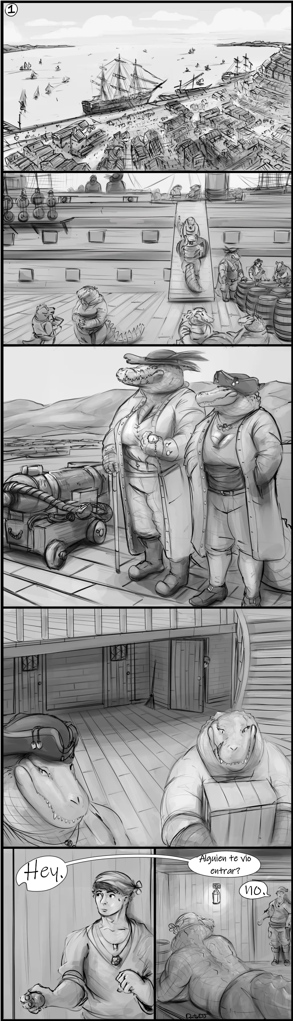 [DoctorDotDJ] Guard duty (Furry Porn)