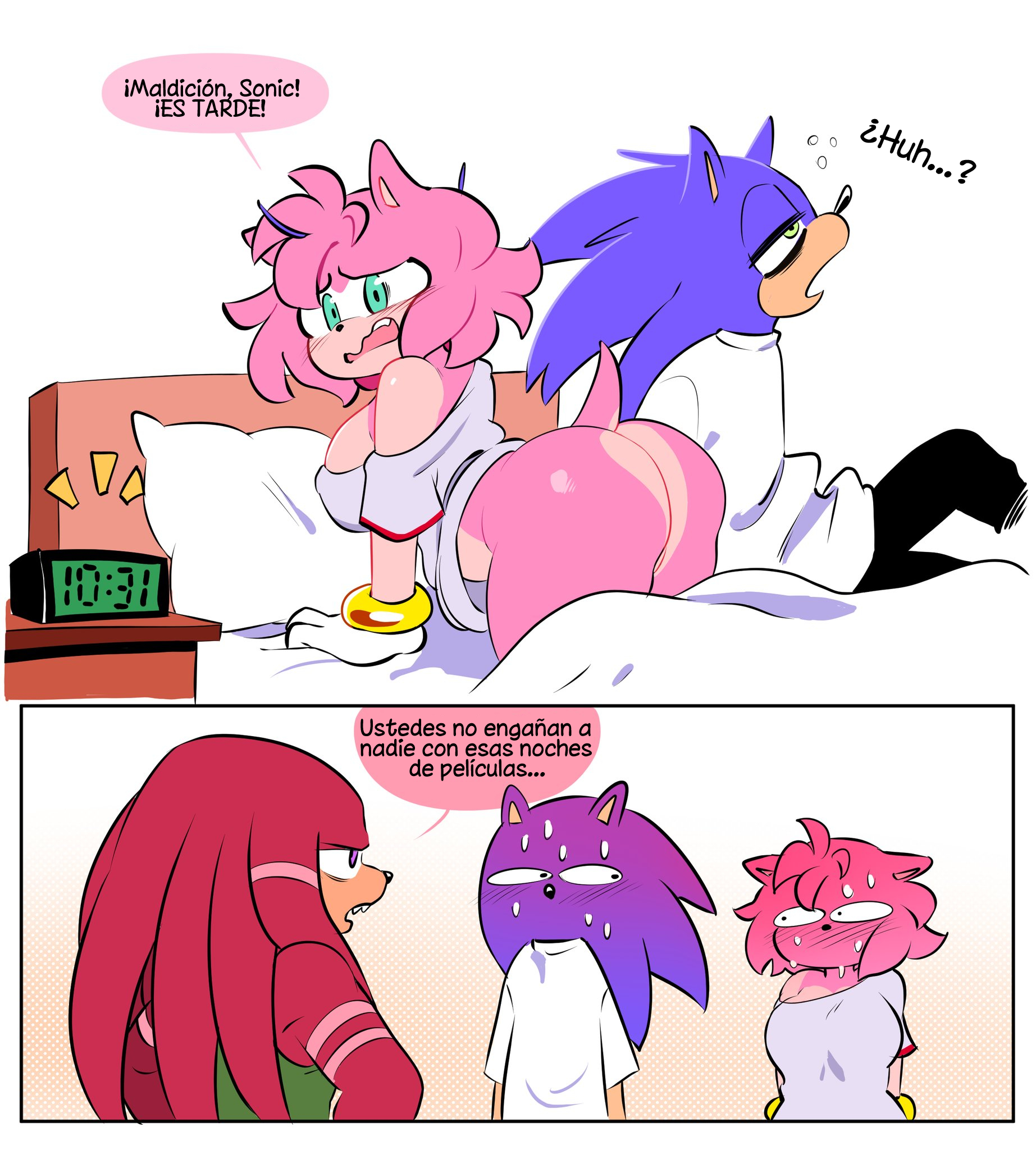 [QuaverDraws (QuaverNSFW)] Movie Night (Sonic the Hedgehog)