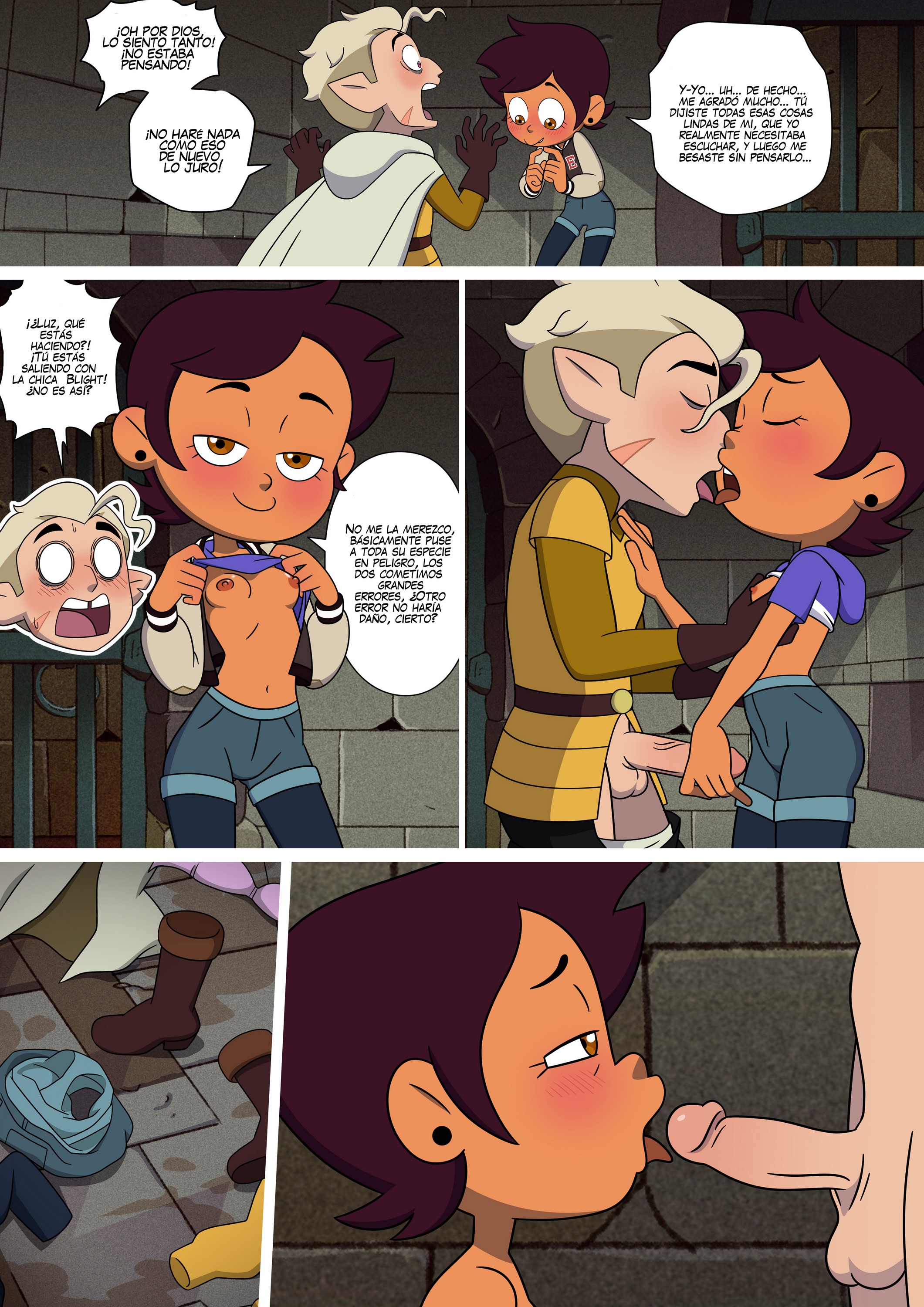 [Lester] Luz x Hunter (The Owl House)