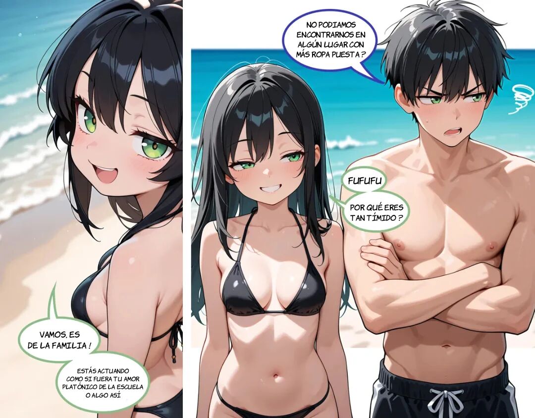 [HildeAI] Vida diaria con mi hermana 3 – Reunion con nuestra prima