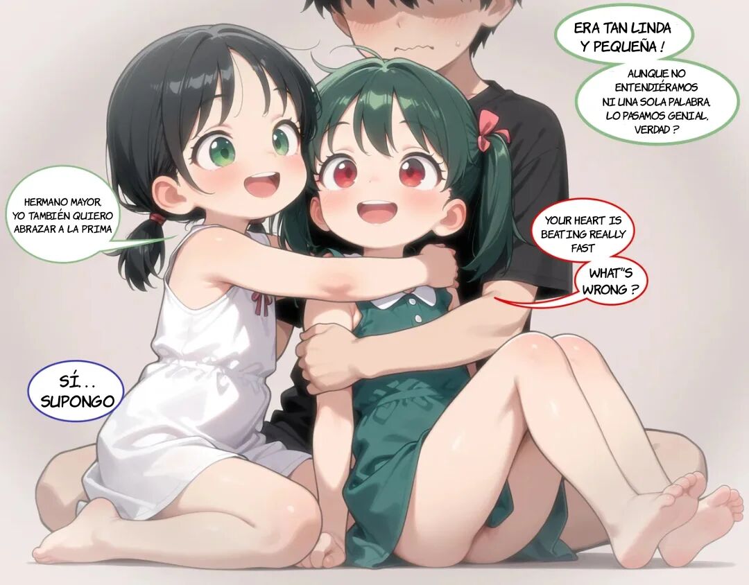 [HildeAI] Vida diaria con mi hermana 3 – Reunion con nuestra prima