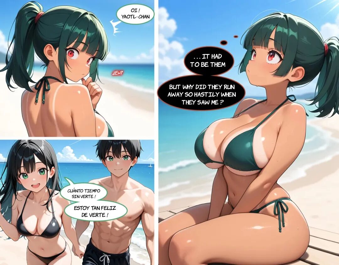 [HildeAI] Vida diaria con mi hermana 3 – Reunion con nuestra prima