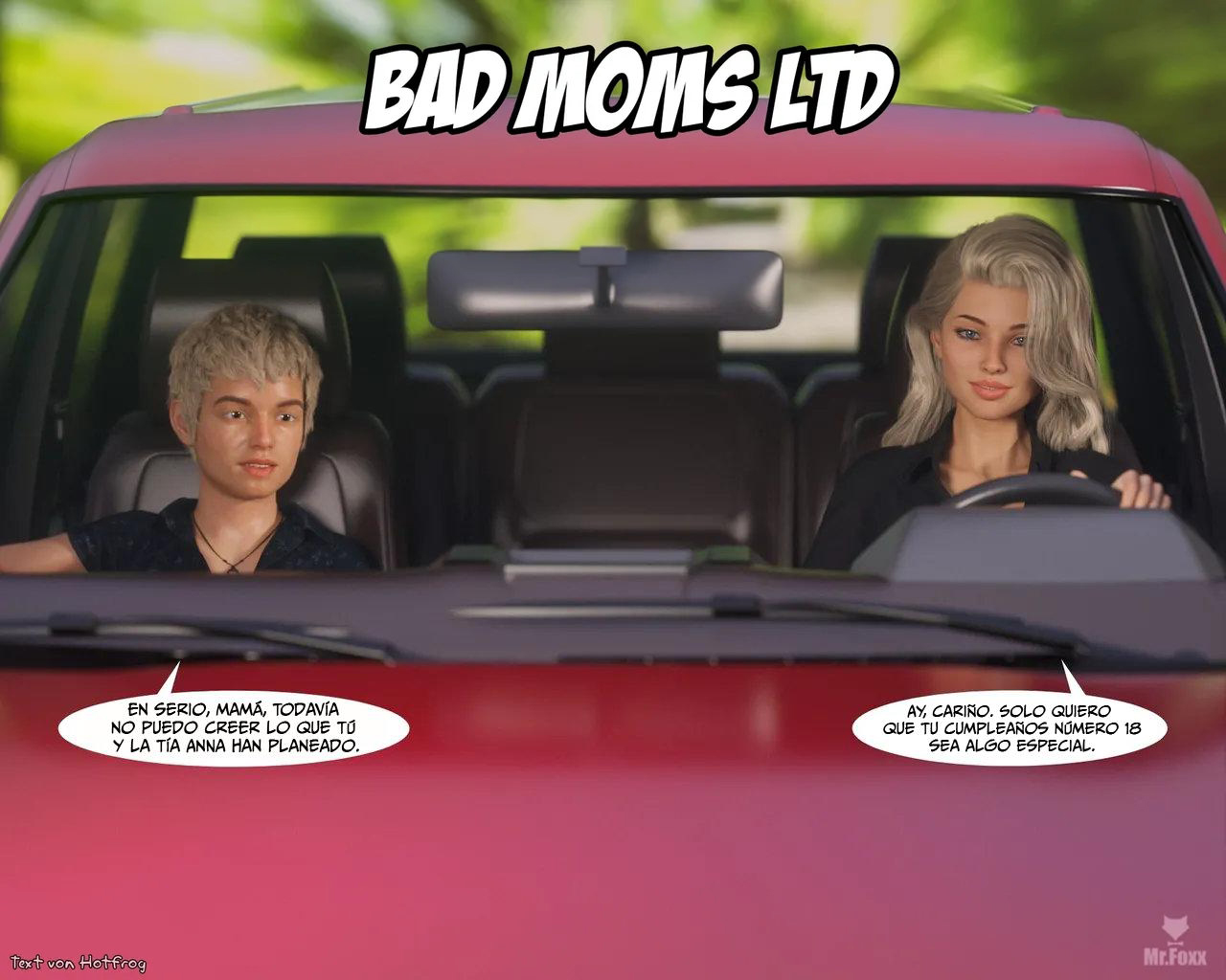 [Mr.Foxx] BAD MOMS (Comic Porn)