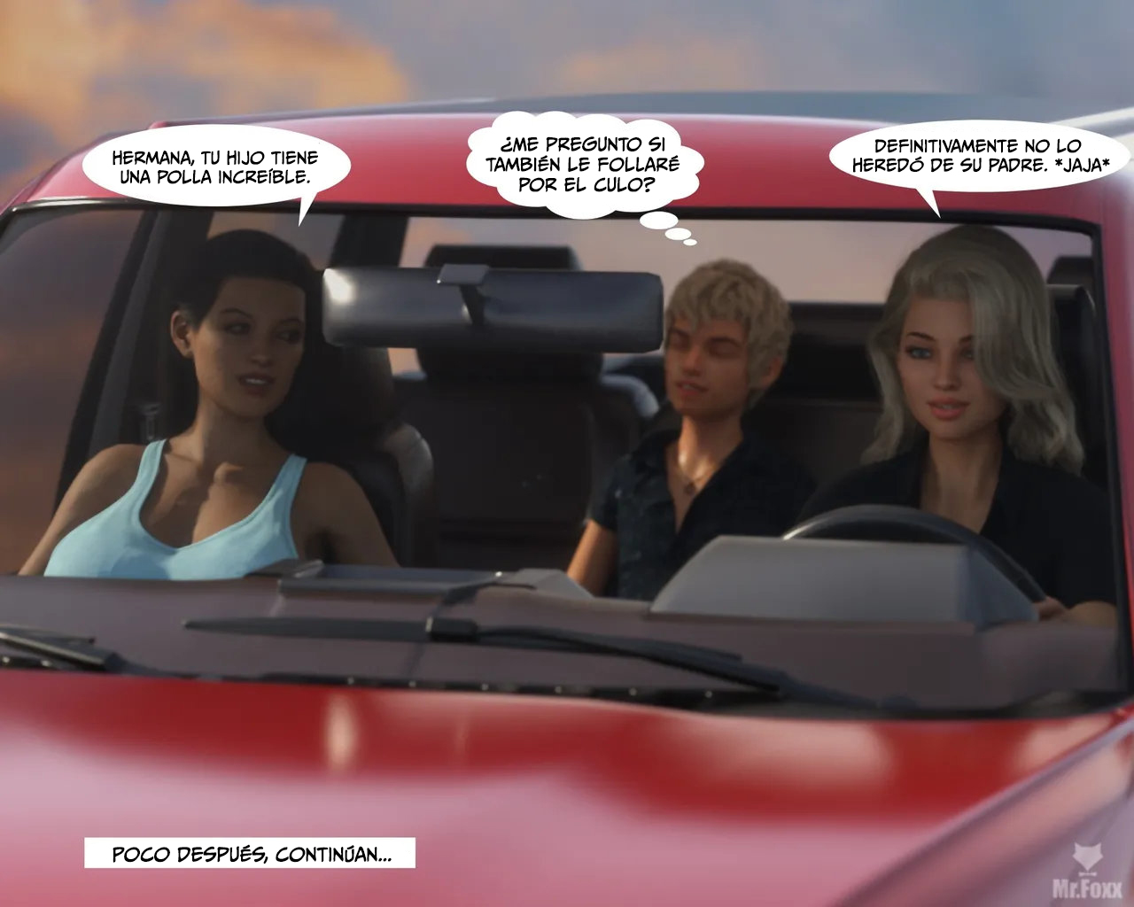 [Mr.Foxx] BAD MOMS (Comic Porn)