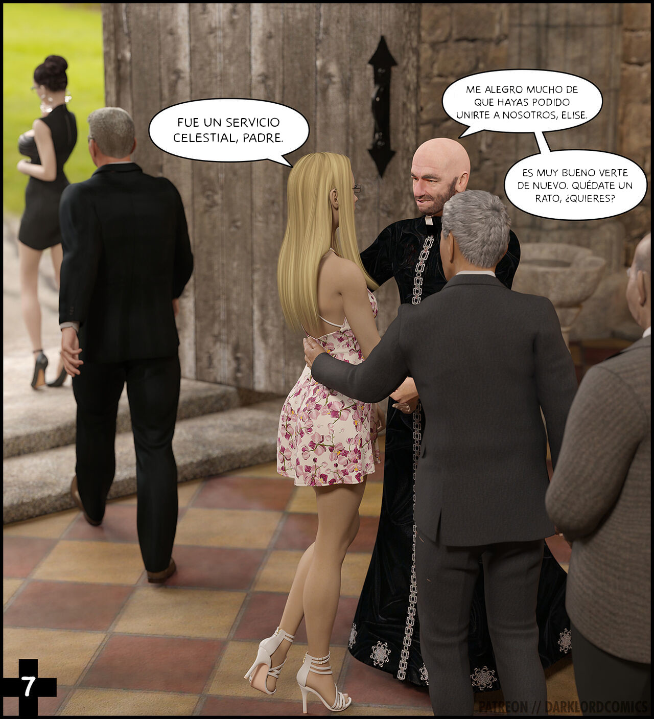 [Darklord] Christian KNOCKERS Next Generation parte 1 (Comic Porn)