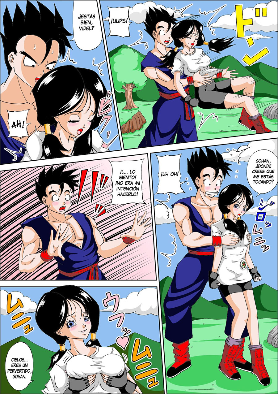 [Muscleman] DRAGON FUCK! La Tentacion de VIDEL (Dragon Ball Z)