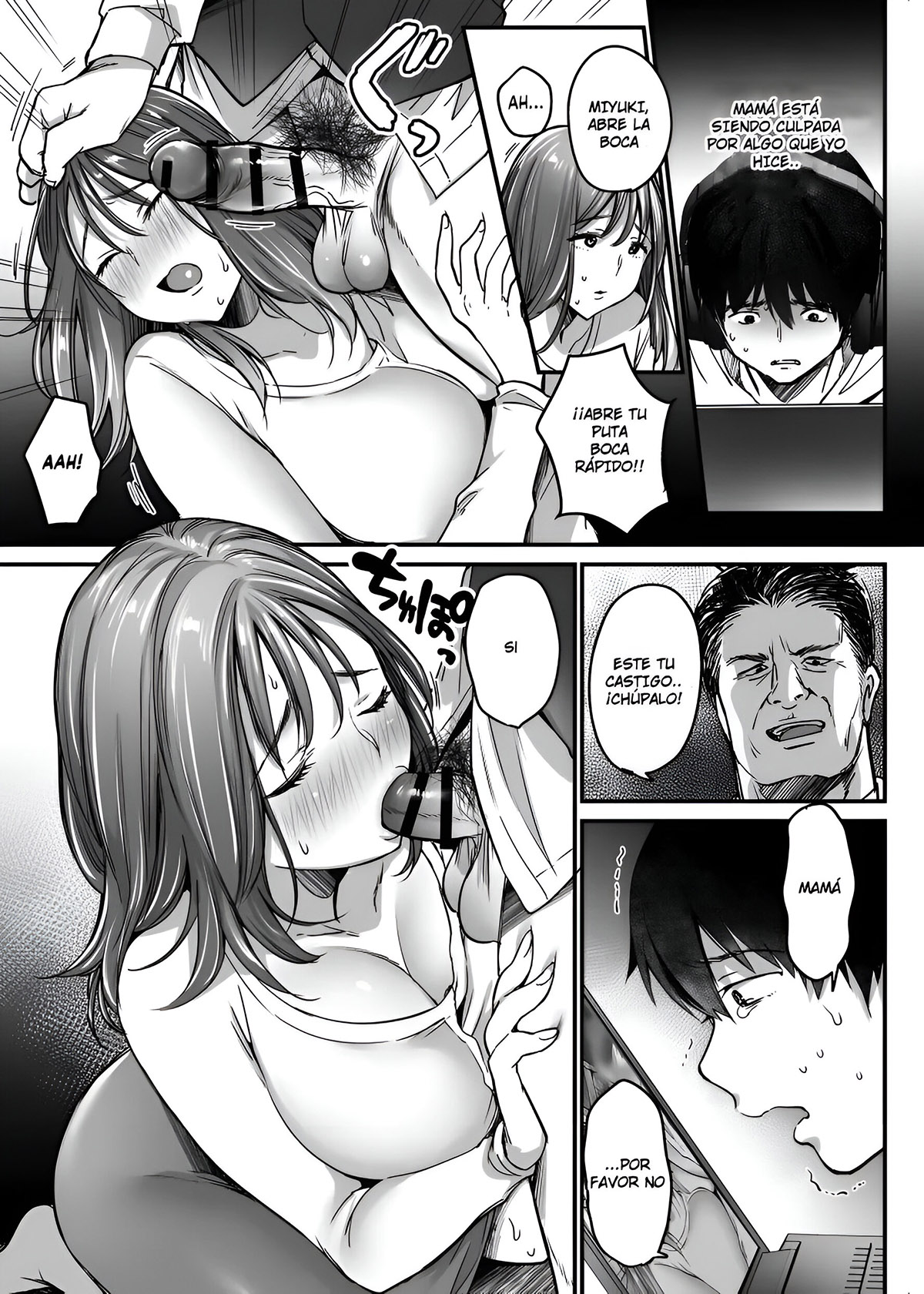 [Misaoka] Las COSAS que hice para PROTEGER a mi MADRE (Comic Porn)