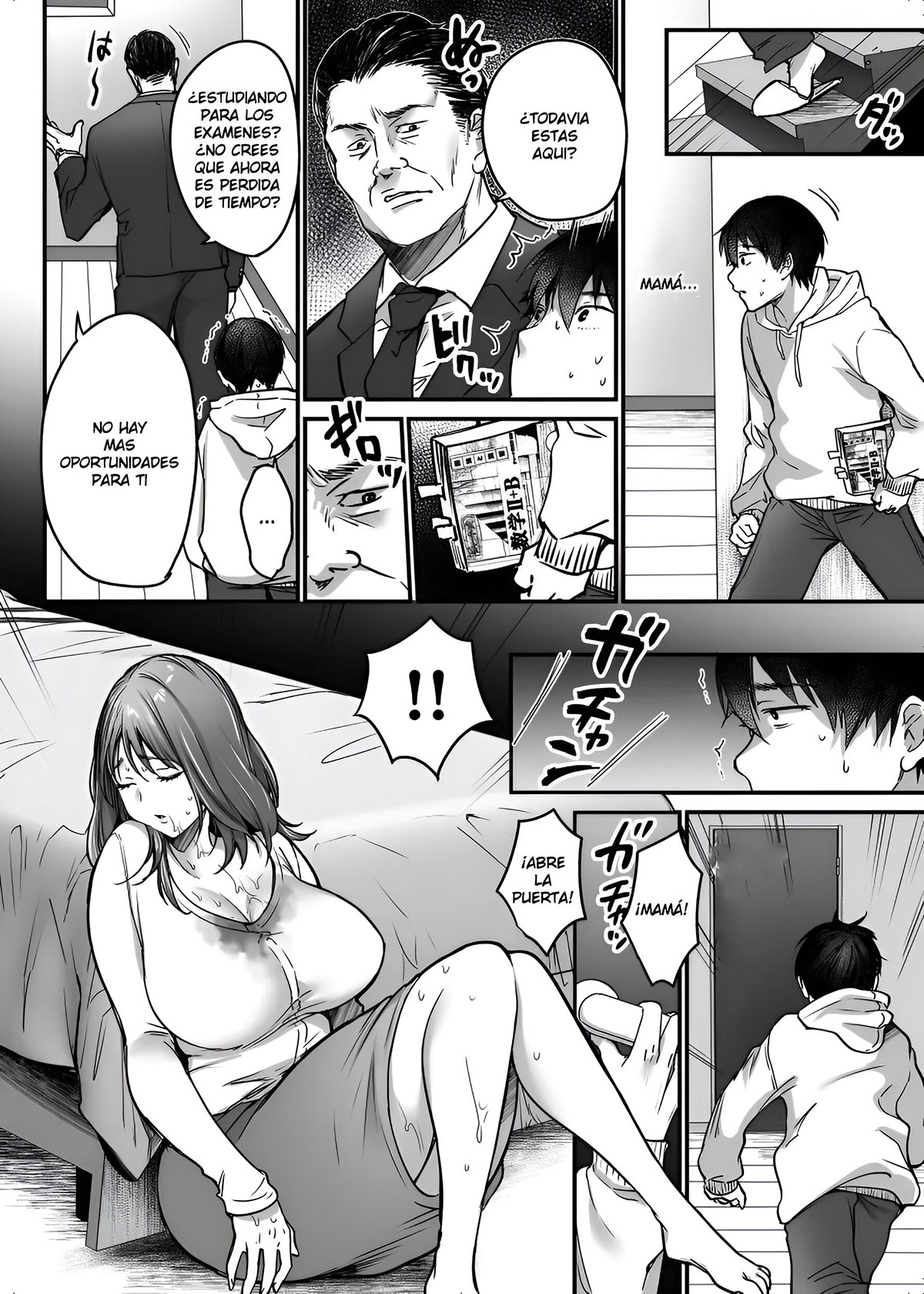 [Misaoka] Las COSAS que hice para PROTEGER a mi MADRE (Comic Porn)