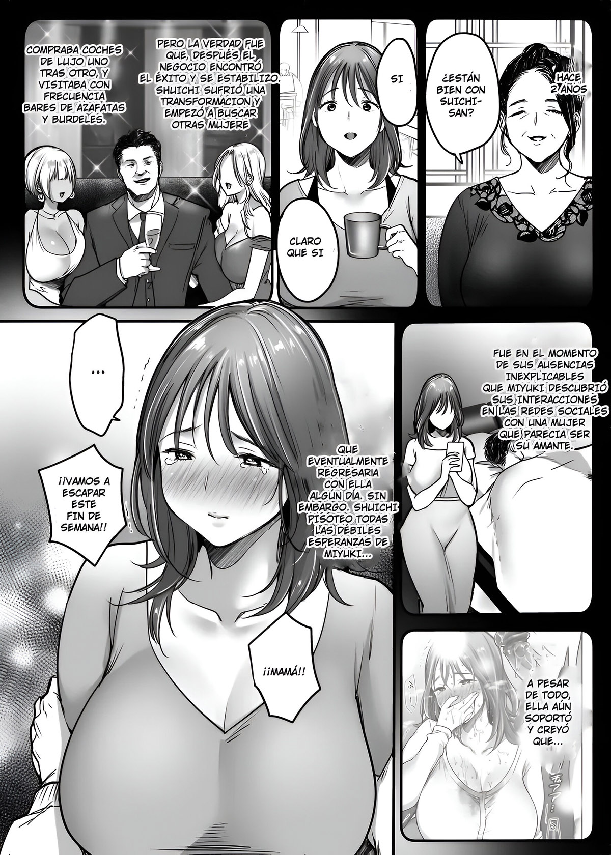 [Misaoka] Las COSAS que hice para PROTEGER a mi MADRE (Comic Porn)