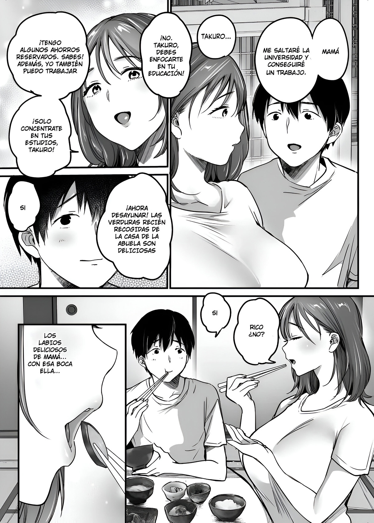 [Misaoka] Las COSAS que hice para PROTEGER a mi MADRE (Comic Porn)