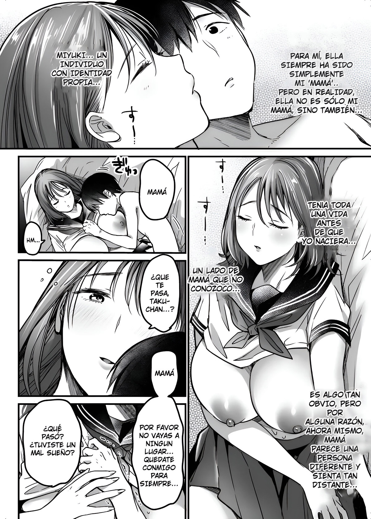 [Misaoka] Las COSAS que hice para PROTEGER a mi MADRE (Comic Porn)