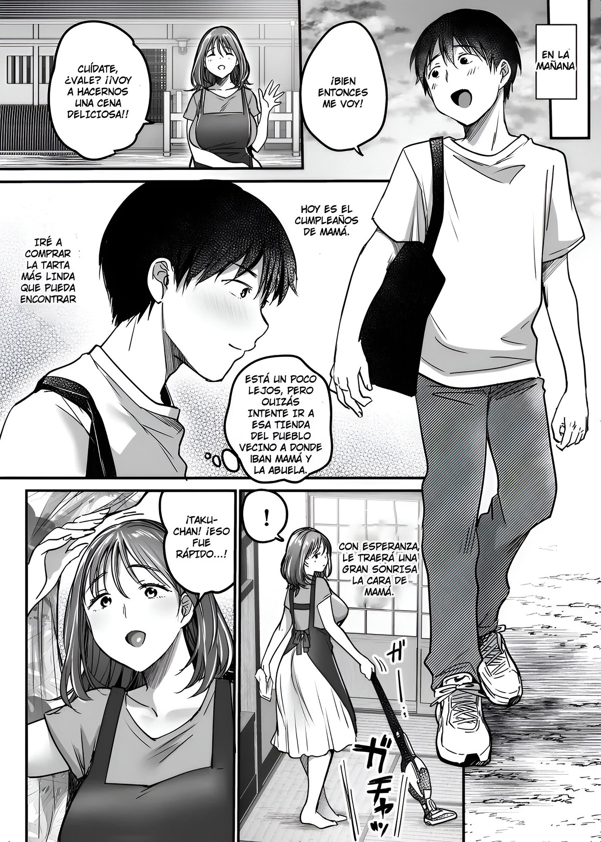 [Misaoka] Las COSAS que hice para PROTEGER a mi MADRE (Comic Porn)