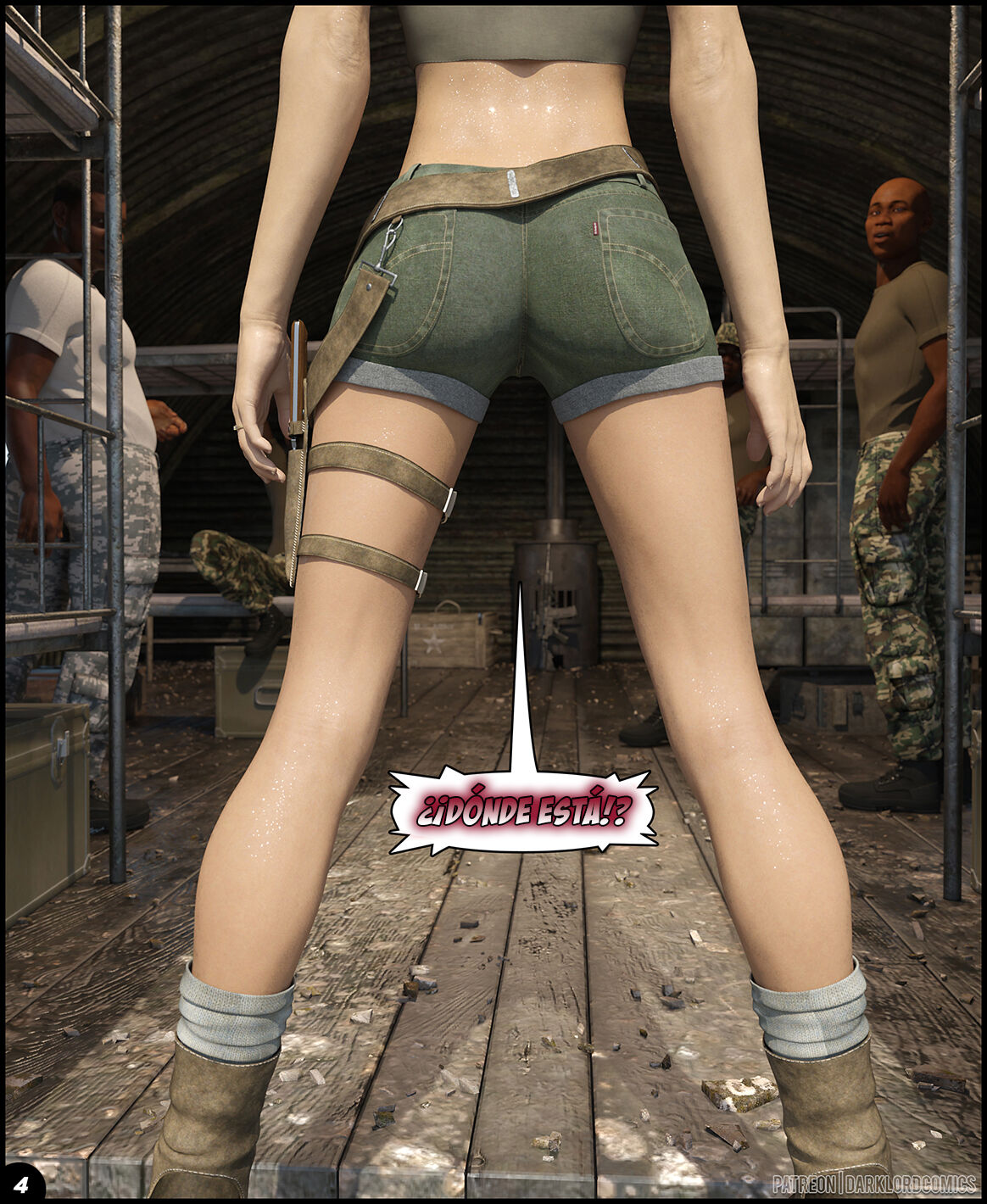 [DarkLord] TOGETHER in the Army Now parte 2 (Comic Porn)