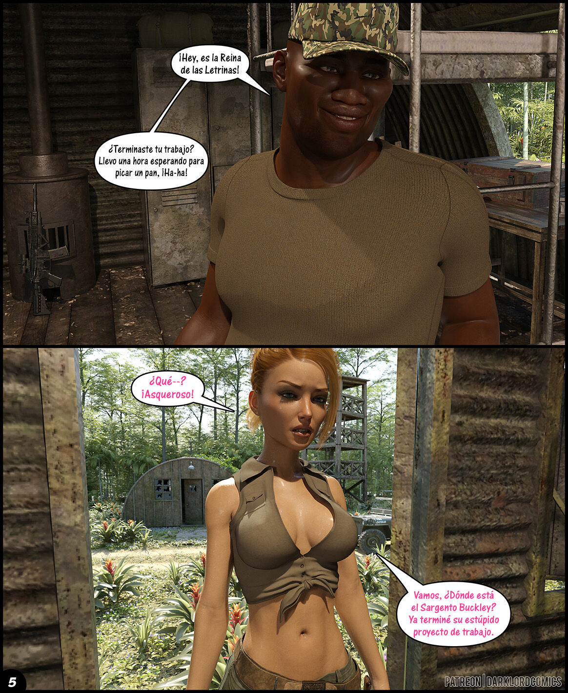 [DarkLord] TOGETHER in the Army Now parte 2 (Comic Porn)