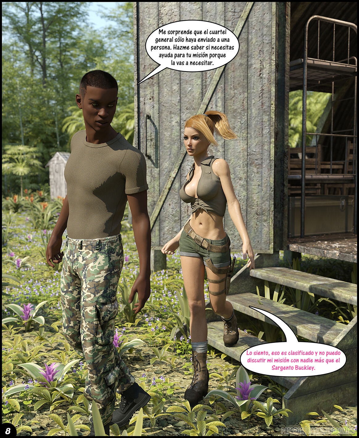 [DarkLord] TOGETHER in the Army Now parte 2 (Comic Porn)