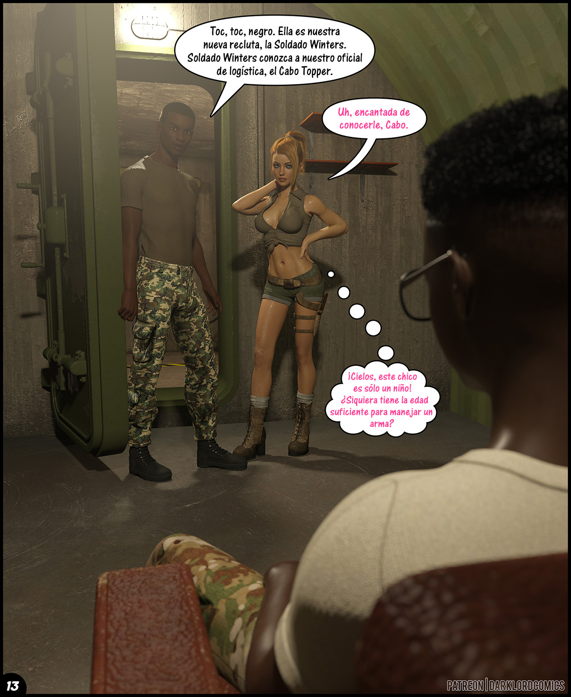 [DarkLord] TOGETHER in the Army Now parte 2 (Comic Porn)