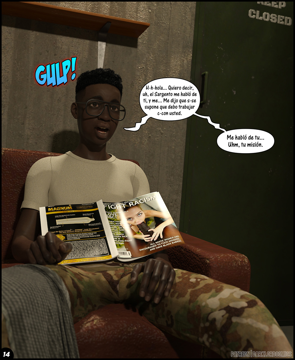 [DarkLord] TOGETHER in the Army Now parte 2 (Comic Porn)