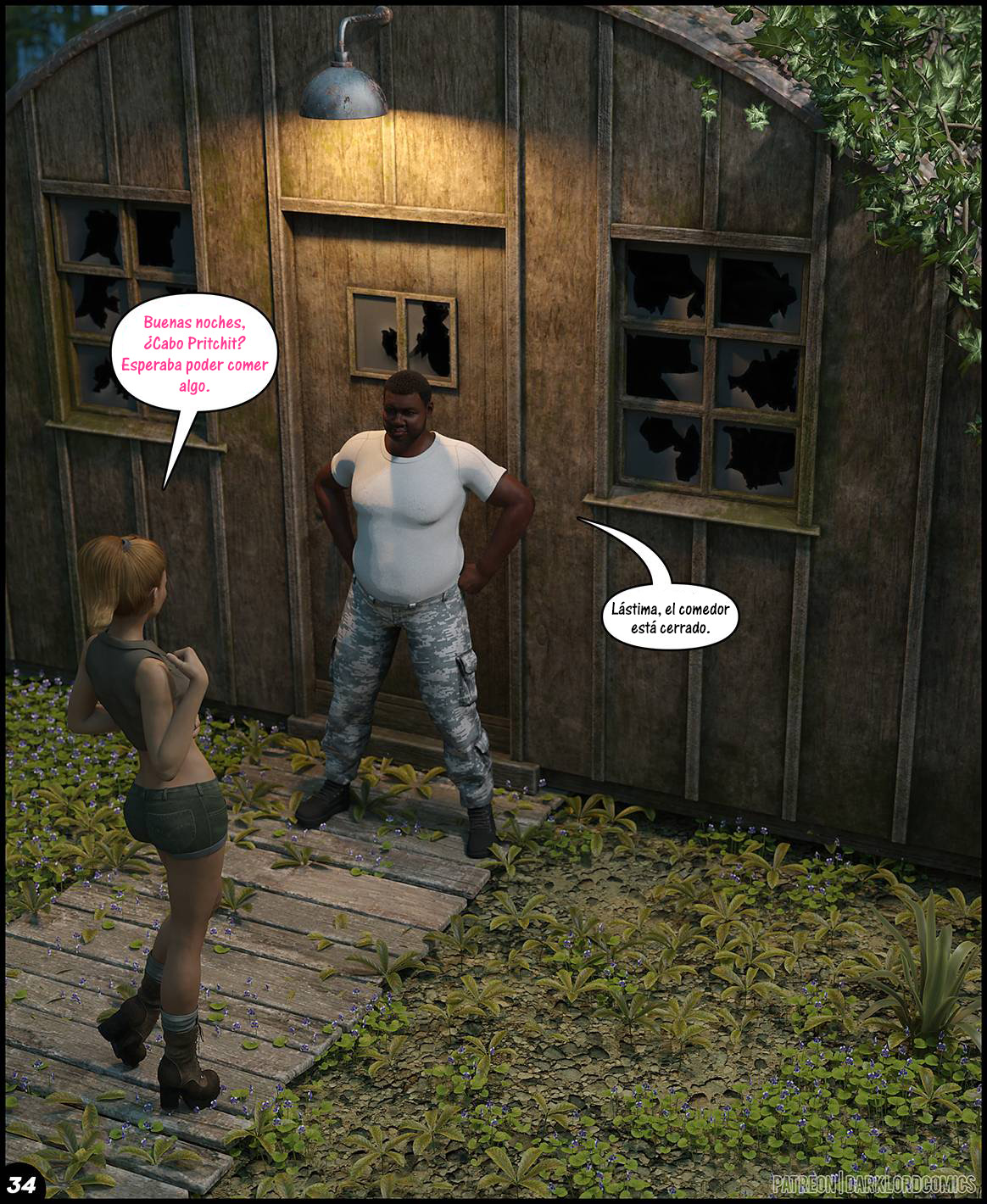 [DarkLord] TOGETHER in the Army Now parte 2 (Comic Porn)