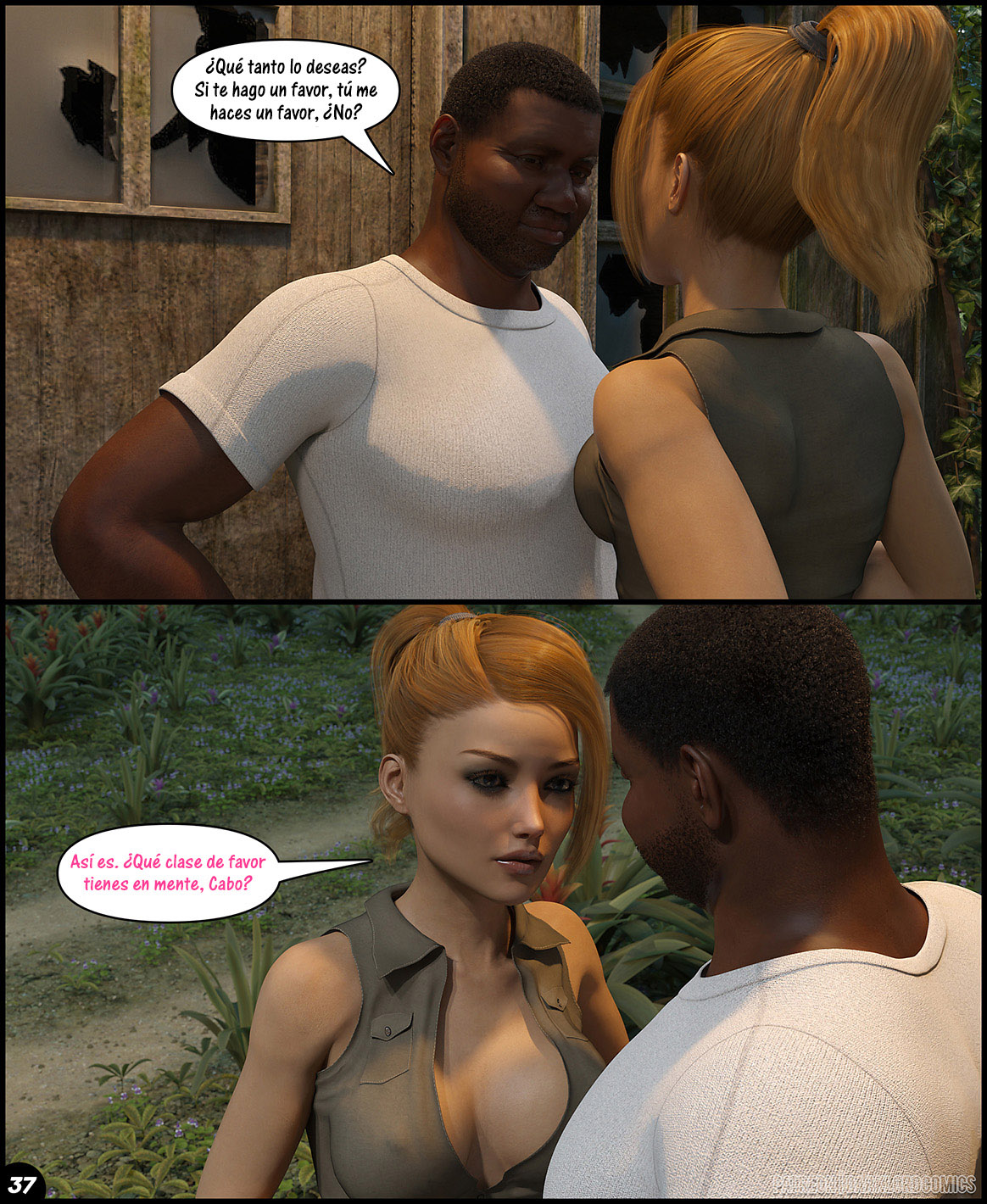 [DarkLord] TOGETHER in the Army Now parte 2 (Comic Porn)