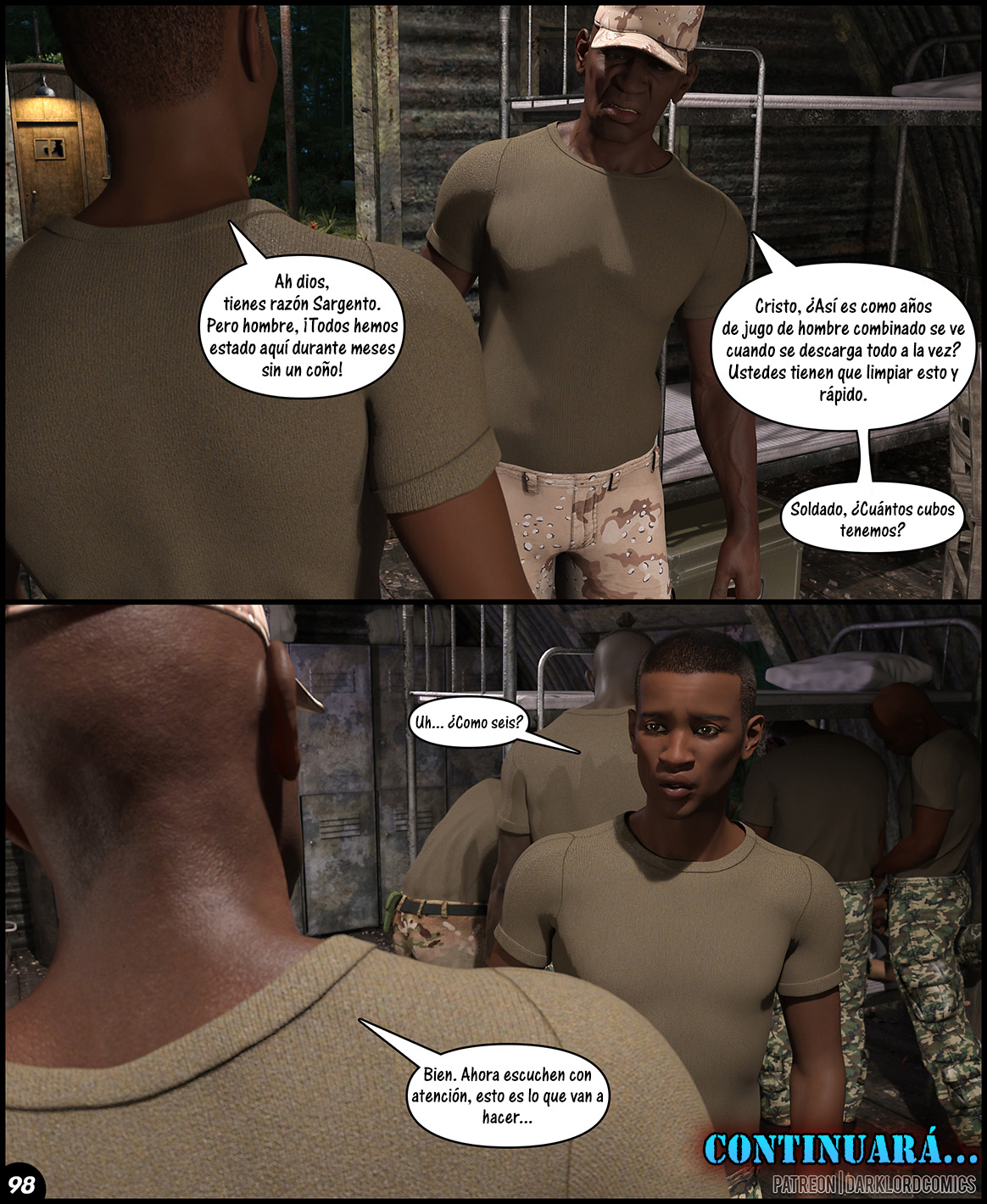 [DarkLord] TOGETHER in the Army Now parte 2 (Comic Porn)