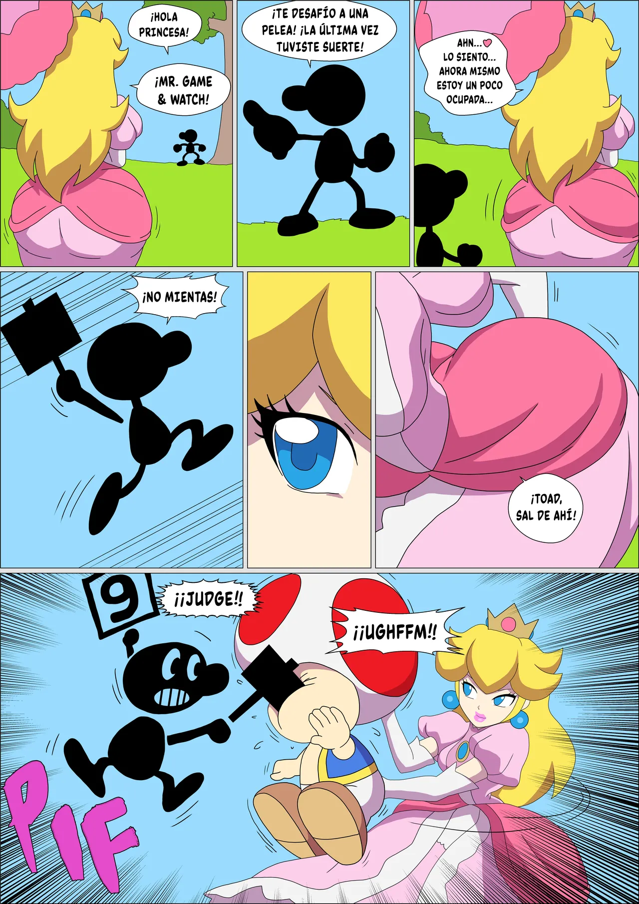 [Zetarok] Peach Booty (Super Smash Bros)