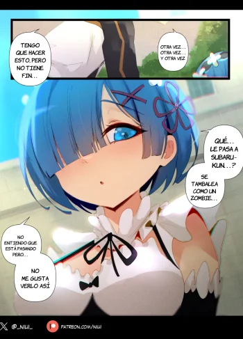 [Niui] Terapia Después del Anochecer – Rem x Subaru (Re׃Zero kara Hajimeru Isekai Seikatsu)