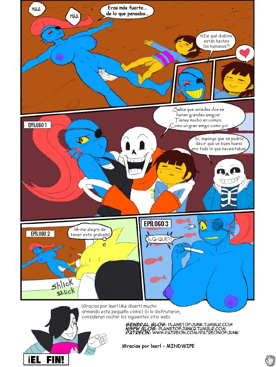 [Mindwipe] Getting Frisky (Undertale)