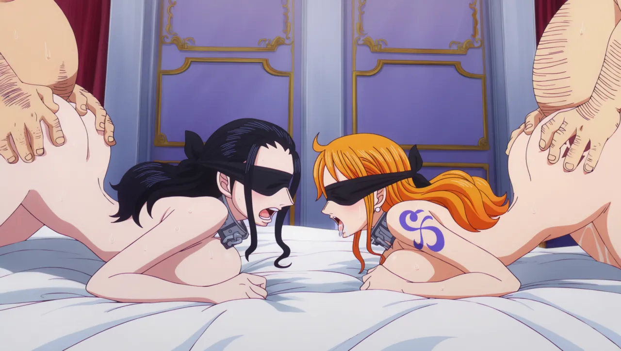 [JarenTr] Hancock, Nami & Robin x Celestial Dragons (One Piece)