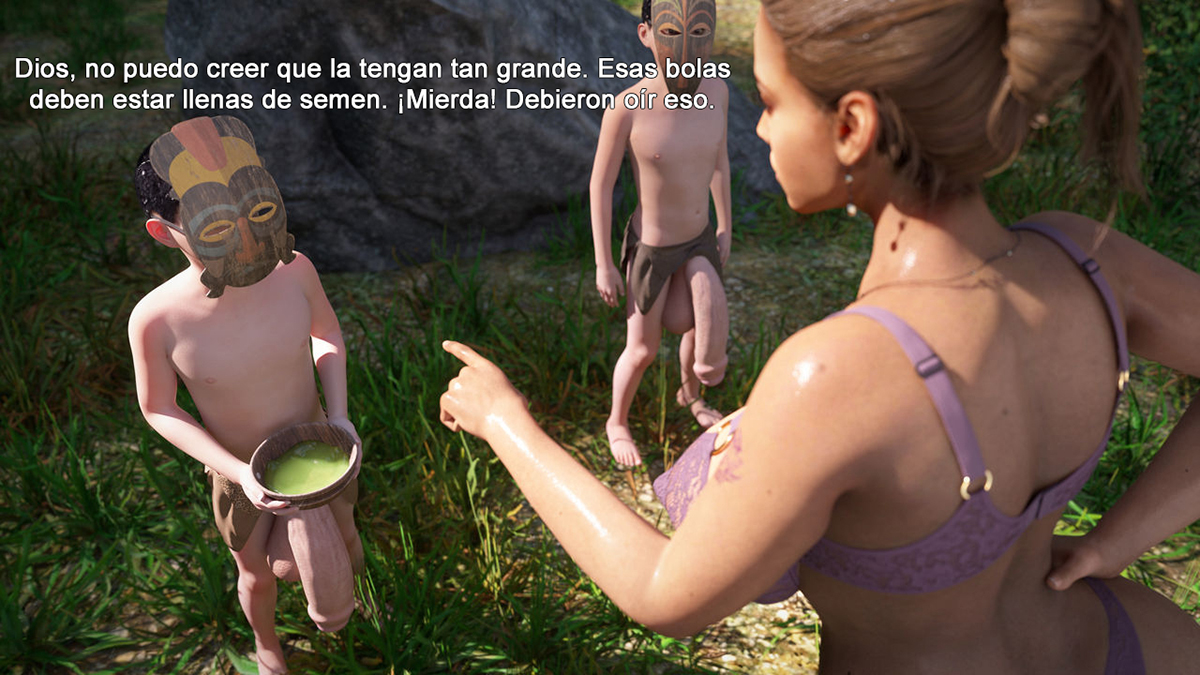 [IceDev] SHEVA x TRIBE (Comic Porn)