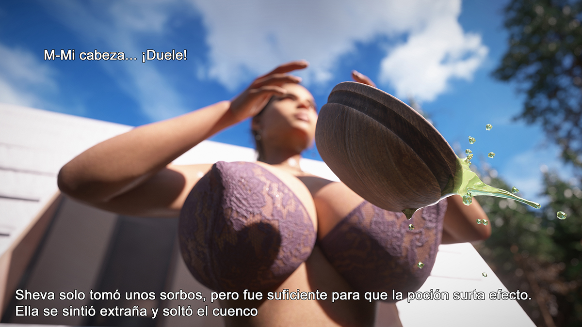 [IceDev] SHEVA x TRIBE (Comic Porn)