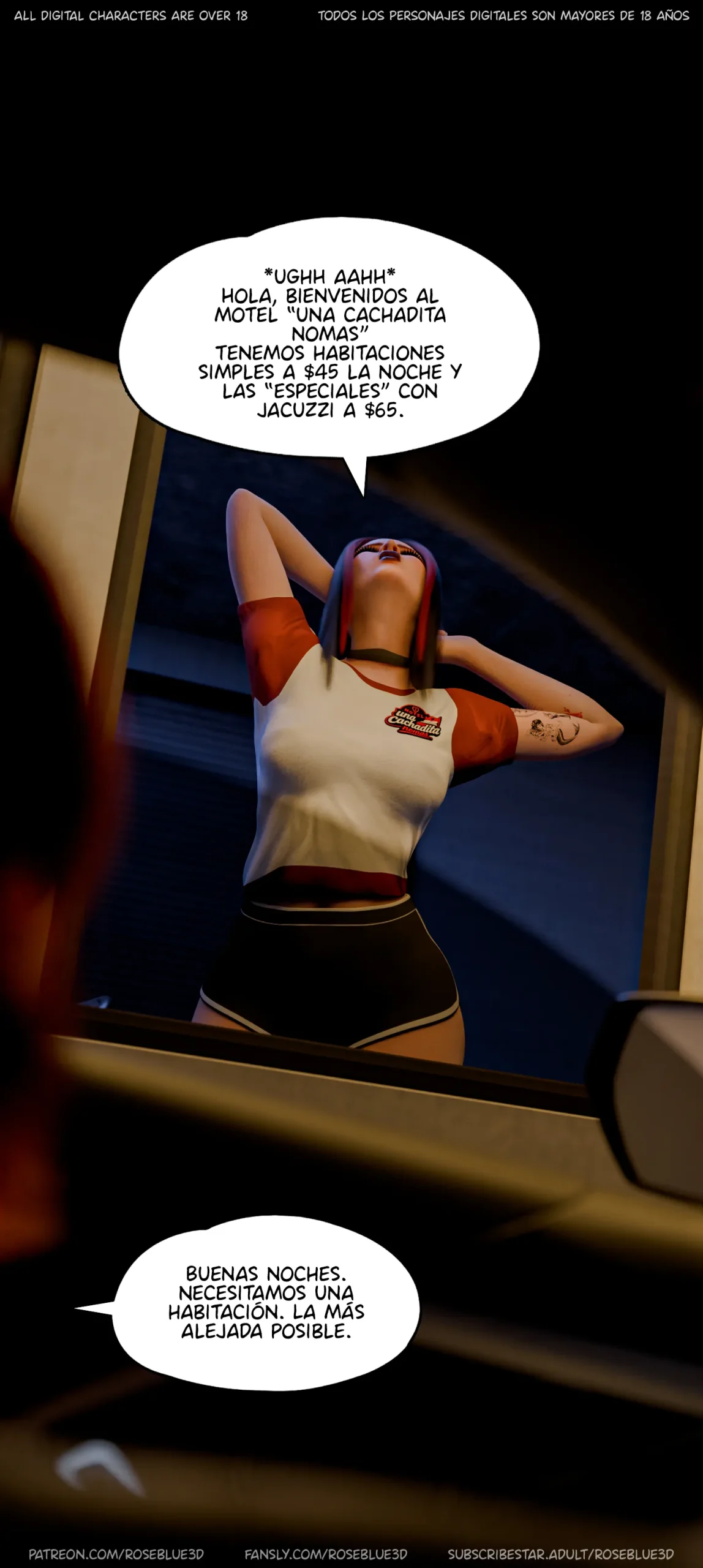 [RoseBlue3D] La Viuda de mi Vecina #54