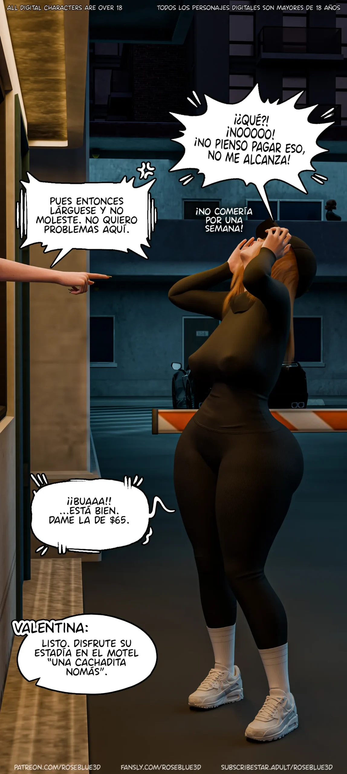 [RoseBlue3D] La Viuda de mi Vecina #54