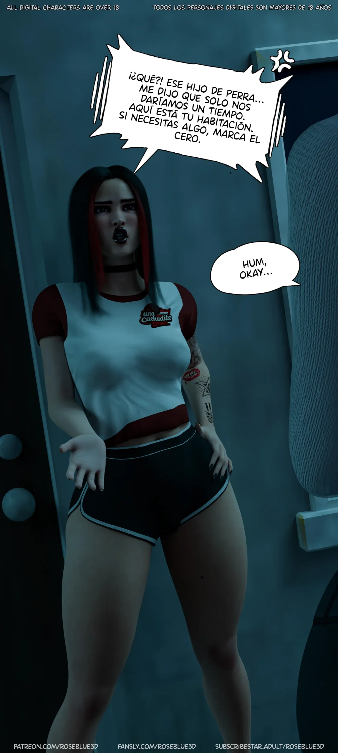 [RoseBlue3D] La Viuda de mi Vecina #54