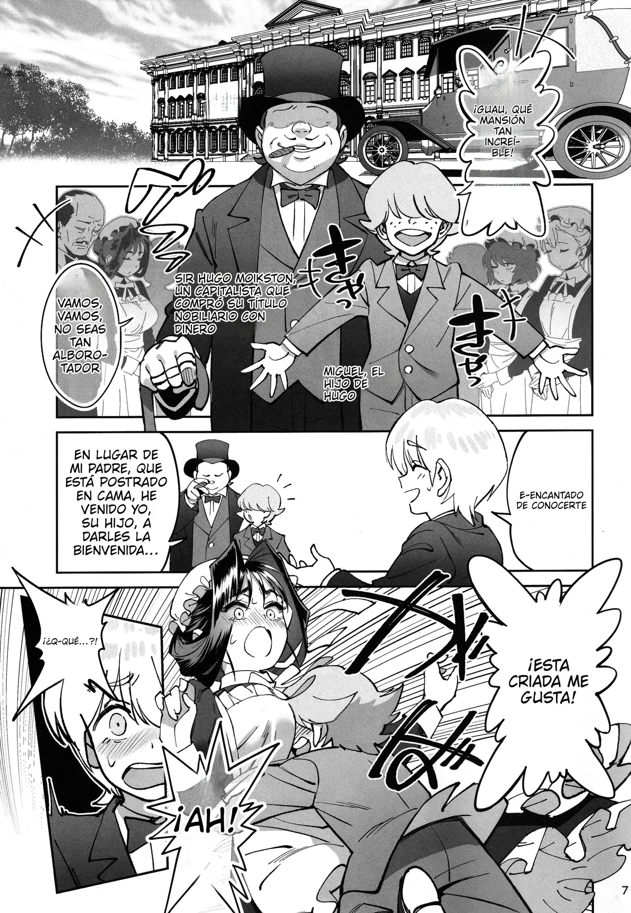 [Dokudami (Okita Ababa)] Boku no Maid ga Narikin no Musuko ni NTRreta Hanashi