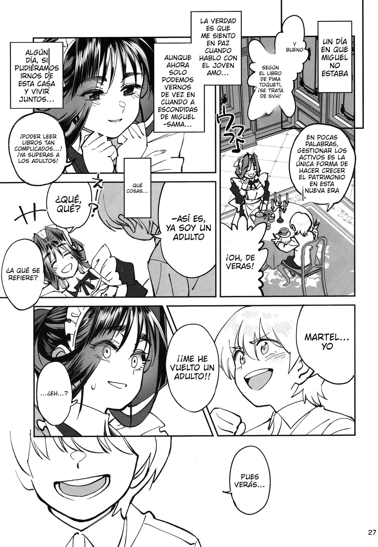 [Dokudami (Okita Ababa)] Boku no Maid ga Narikin no Musuko ni NTRreta Hanashi
