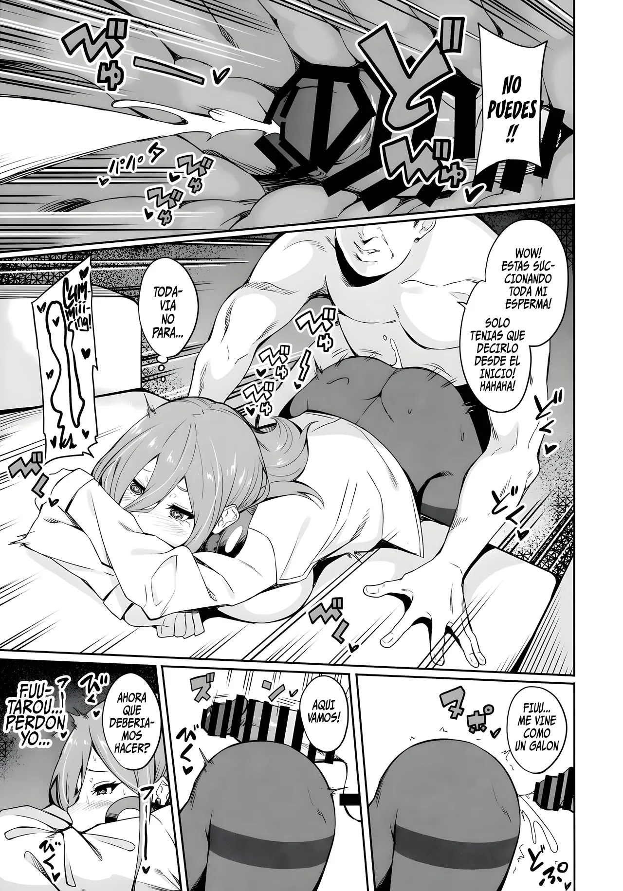 [Footprints (Various)] Itsutsugo-chan wa Ecchi ga Shitai | Las quintillizas quieren tener sexo (Gotoubun no Hanayome)