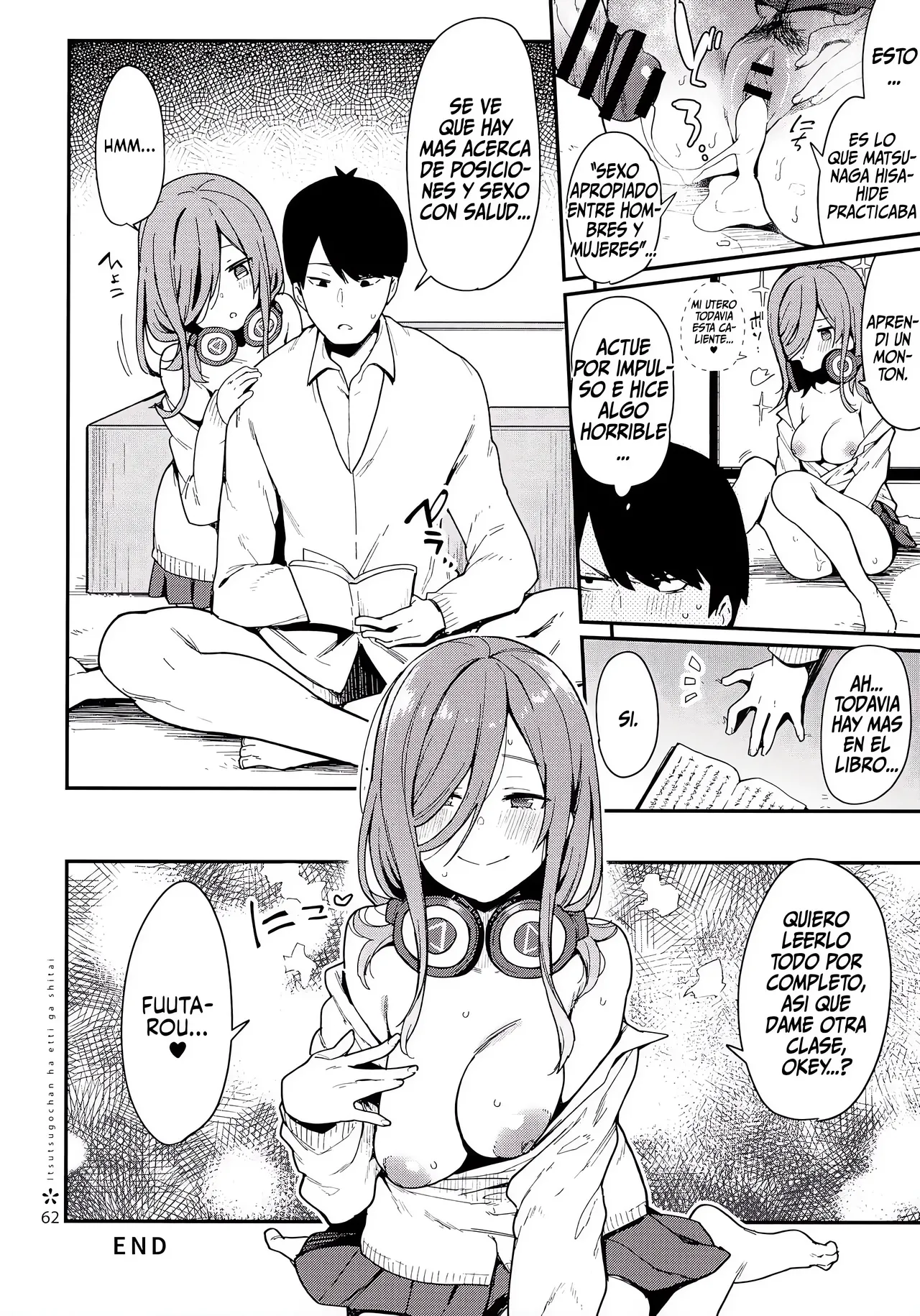 [Footprints (Various)] Itsutsugo-chan wa Ecchi ga Shitai | Las quintillizas quieren tener sexo (Gotoubun no Hanayome)