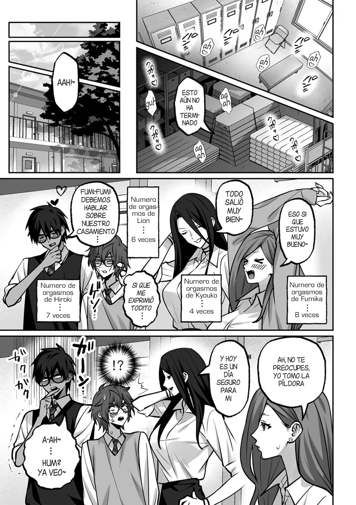 [Harekumo Saiki] Love Gal Trinity! ~Batsu Game kara Hajimaru Suki Suki Sex~ Chap.3