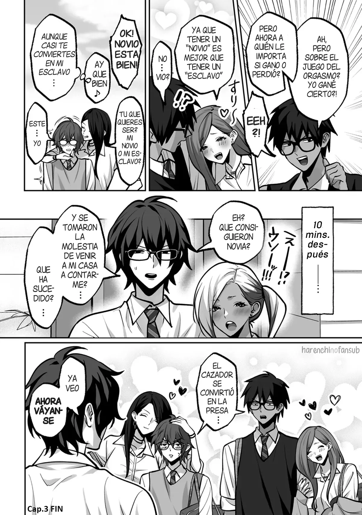 [Harekumo Saiki] Love Gal Trinity! ~Batsu Game kara Hajimaru Suki Suki Sex~ Chap.3