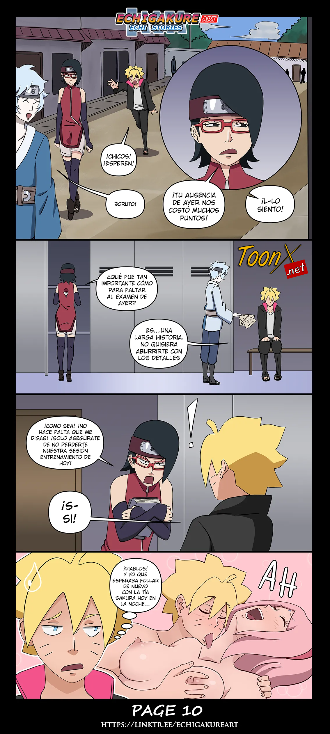 [EchigakureArt] Sarada's Mother 1 (Naruto)