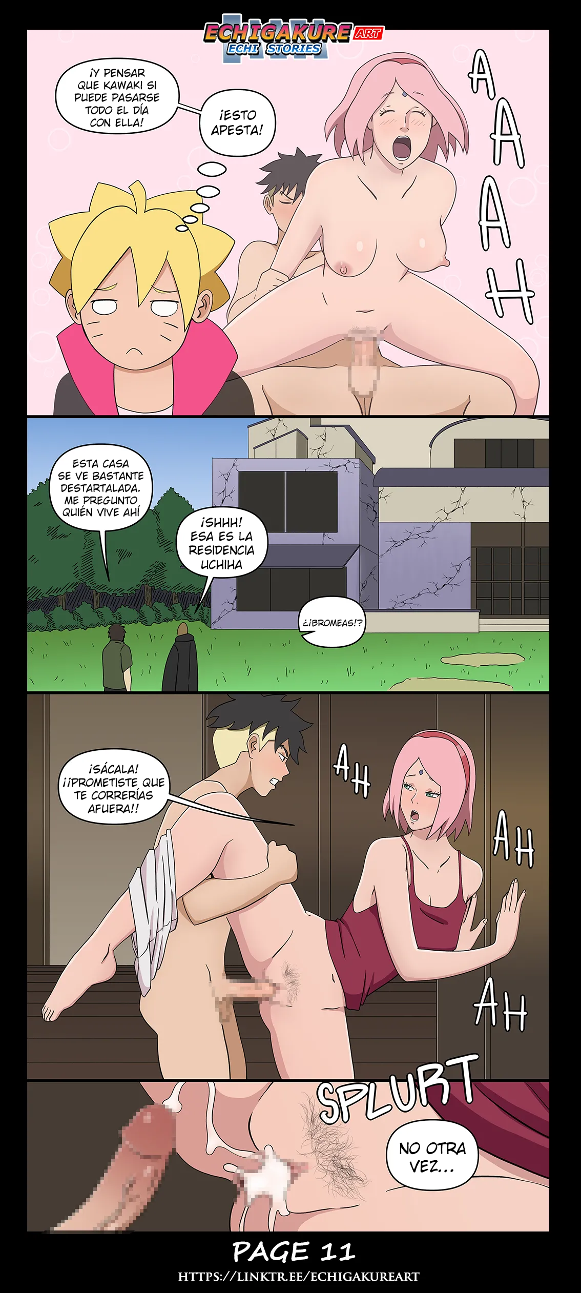 [EchigakureArt] Sarada's Mother 1 (Naruto)