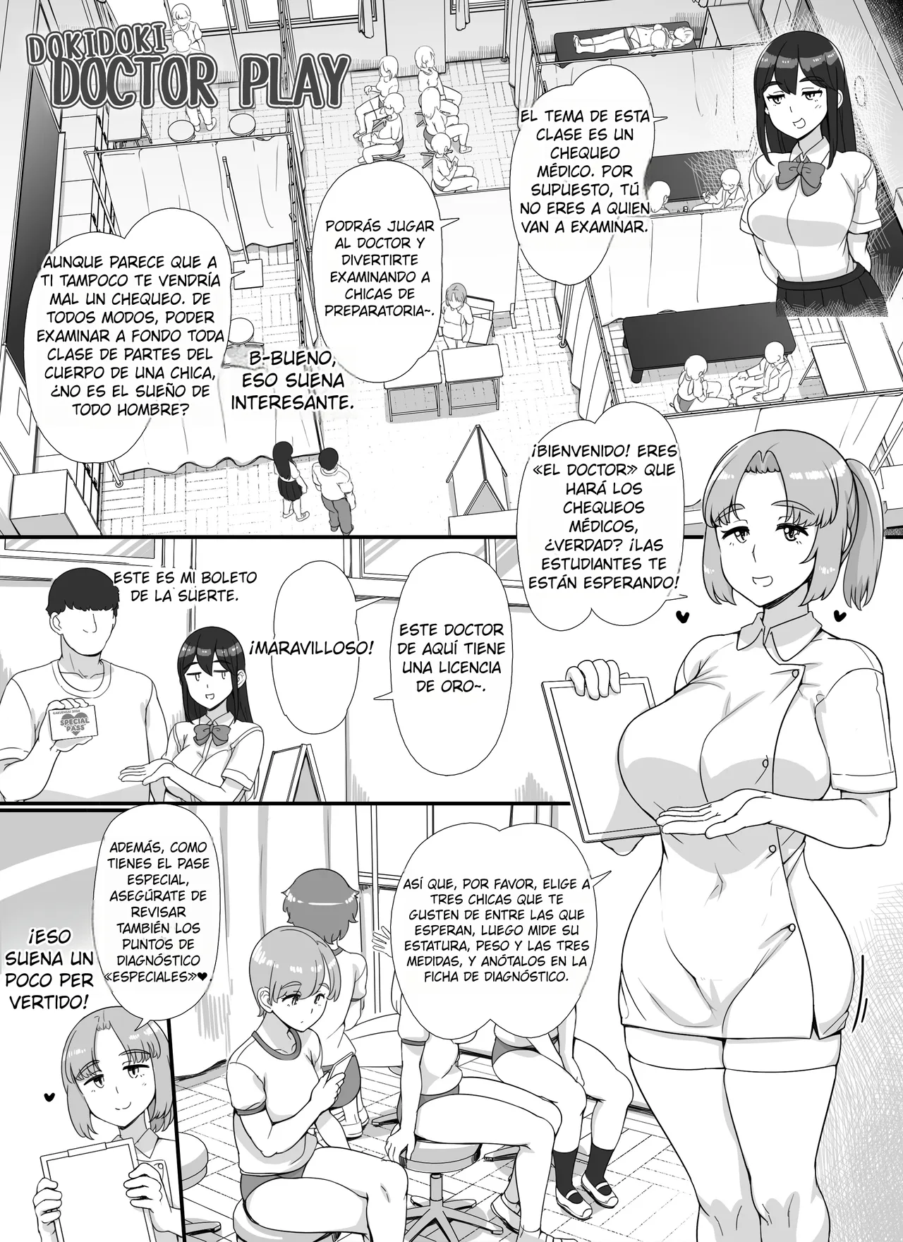 [nounanka (Abubu)] Fuuzoku Gakuensai e Youkoso! 2-kame (Spanish)
