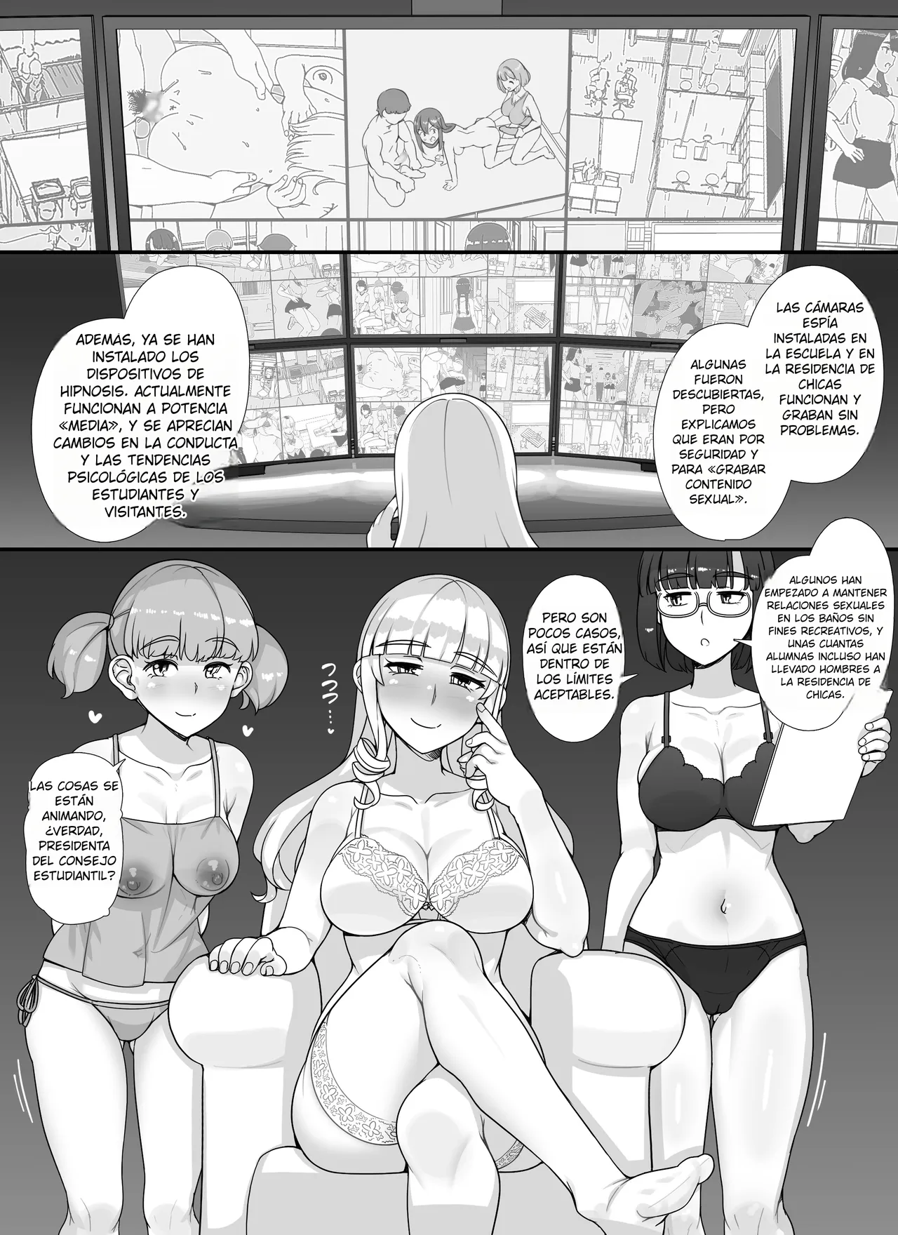 [nounanka (Abubu)] Fuuzoku Gakuensai e Youkoso! 2-kame (Spanish)